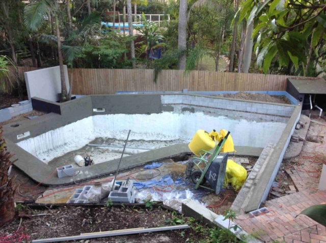 Swimming pool renovation Brisbane